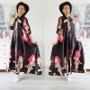 Rochie maxi cu imprimeu Flintstones Dark